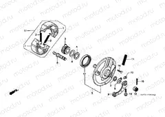 F-8 FRONT BRAKE PANEL