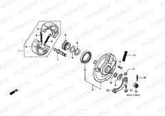F-8 FRONT BRAKE PANEL