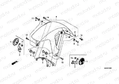 F-8 FRONT FENDER