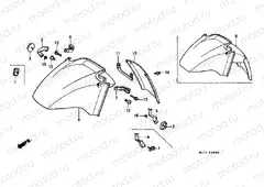 F-8 FRONT FENDER