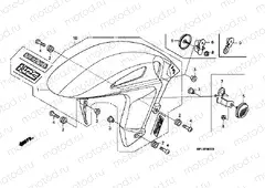 F-8 FRONT FENDER