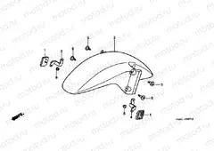 F-8 FRONT FENDER