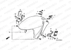 F-8 FRONT FENDER