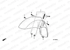 F-8 FRONT FENDER