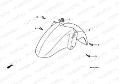 F-8 FRONT FENDER