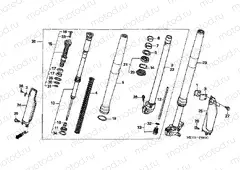 F-8 FRONT FORK