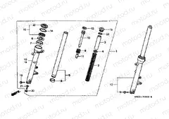 F-8 FRONT FORK