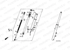 F-8 FRONT FORK