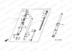 F-8 FRONT FORK