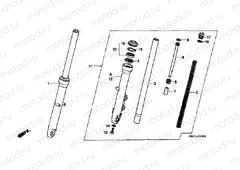 F-8 FRONT FORK