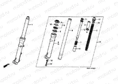F-8 FRONT FORK