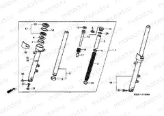 F-8 FRONT FORK (CB600F2 / F22 / 3/4)