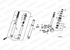F-8 FRONT FORK / FRONT COVER