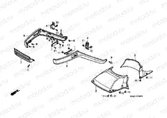 F-8 FRONT LOWER COVER / FRONT FENDER