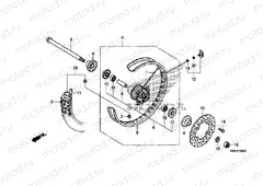 F-8 FRONT WHEEL