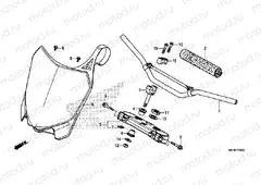 F-8 HANDLE PIPE / TOP BRIDGE