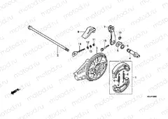 F-8 REAR BRAKE PANEL