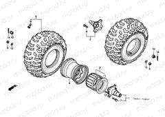 F-8 REAR WHEEL (1)