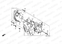 F-9-1 FRONT BRAKE CALIPER