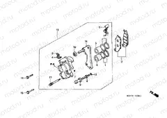 F-9-1 FRONT BRAKE CALIPER (FS1253 / 4/5/6/8)