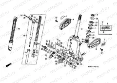 F-9-1 FRONT FORK (CH125G)