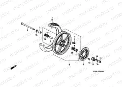 F-9-1 FRONT WHEEL (SI)