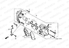 F-9 FRONT BRAKE CALIPER
