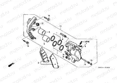 F-9 FRONT BRAKE CALIPER