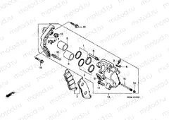 F-9 FRONT BRAKE CALIPER