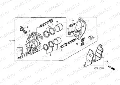 F-9 FRONT BRAKE CALIPER