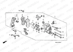 F-9 FRONT BRAKE CALIPER