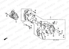 F-9 FRONT BRAKE CALIPER