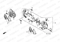 F-9 FRONT BRAKE CALIPER