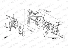 F-9 FRONT BRAKE CALIPER