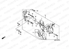 F-9 FRONT BRAKE CALIPER