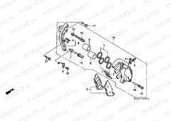 F-9 FRONT BRAKE CALIPER