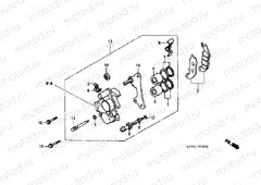 F-9 FRONT BRAKE CALIPER