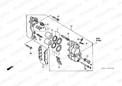 F-9 FRONT BRAKE CALIPER