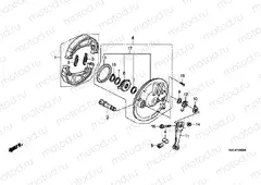 F-9 FRONT BRAKE PANEL