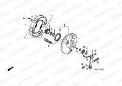 F-9 FRONT BRAKE PANEL