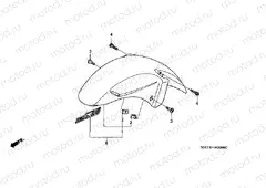 F-9 FRONT FENDER