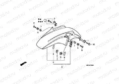 F-9 FRONT FENDER