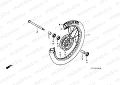 F-9 FRONT WHEEL