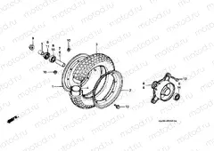 F-9 FRONT WHEEL