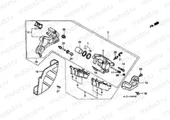 F-9 REAR BRAKE CALIPER