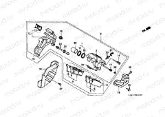 F-9 REAR BRAKE CALIPER