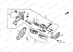 F-9 REAR BRAKE CALIPER