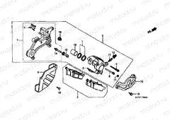 F-9 REAR BRAKE CALIPER