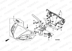 F-9 STEERING HANDLE / HANDLE COVER