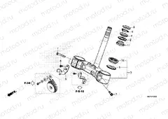 F-9 STEERING STEM